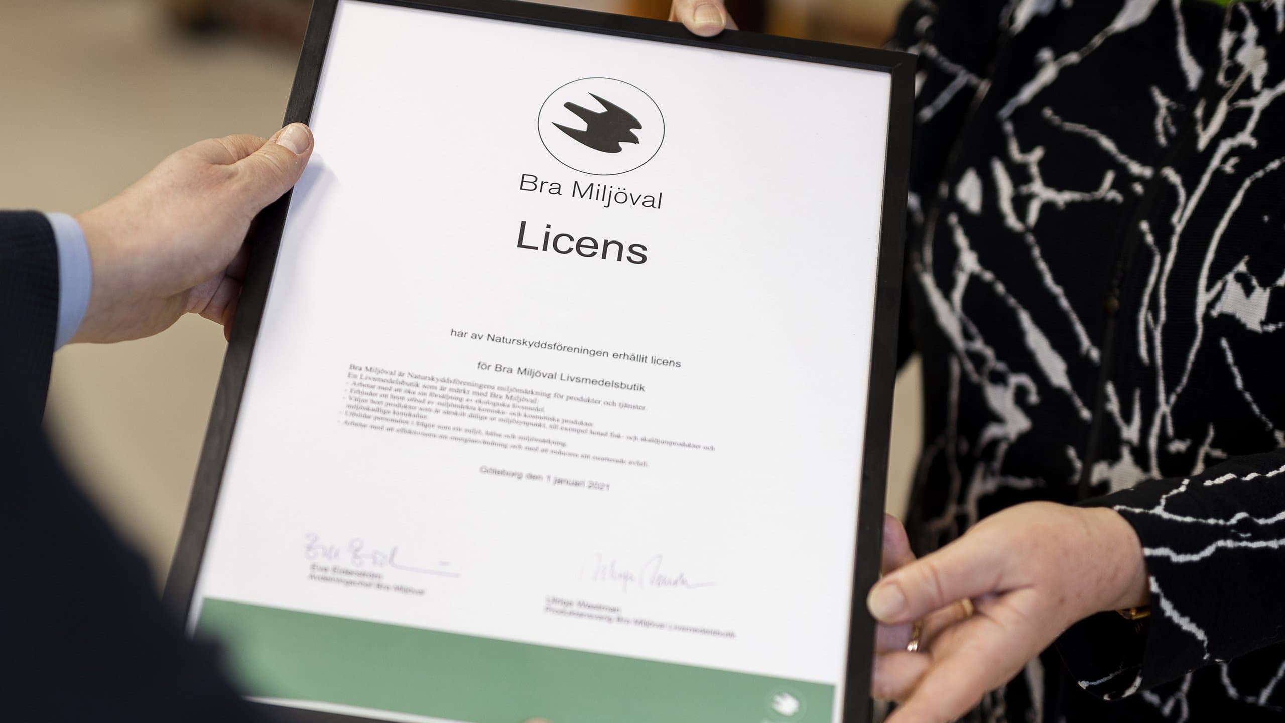 Bli licenstagare till Bra Miljöval