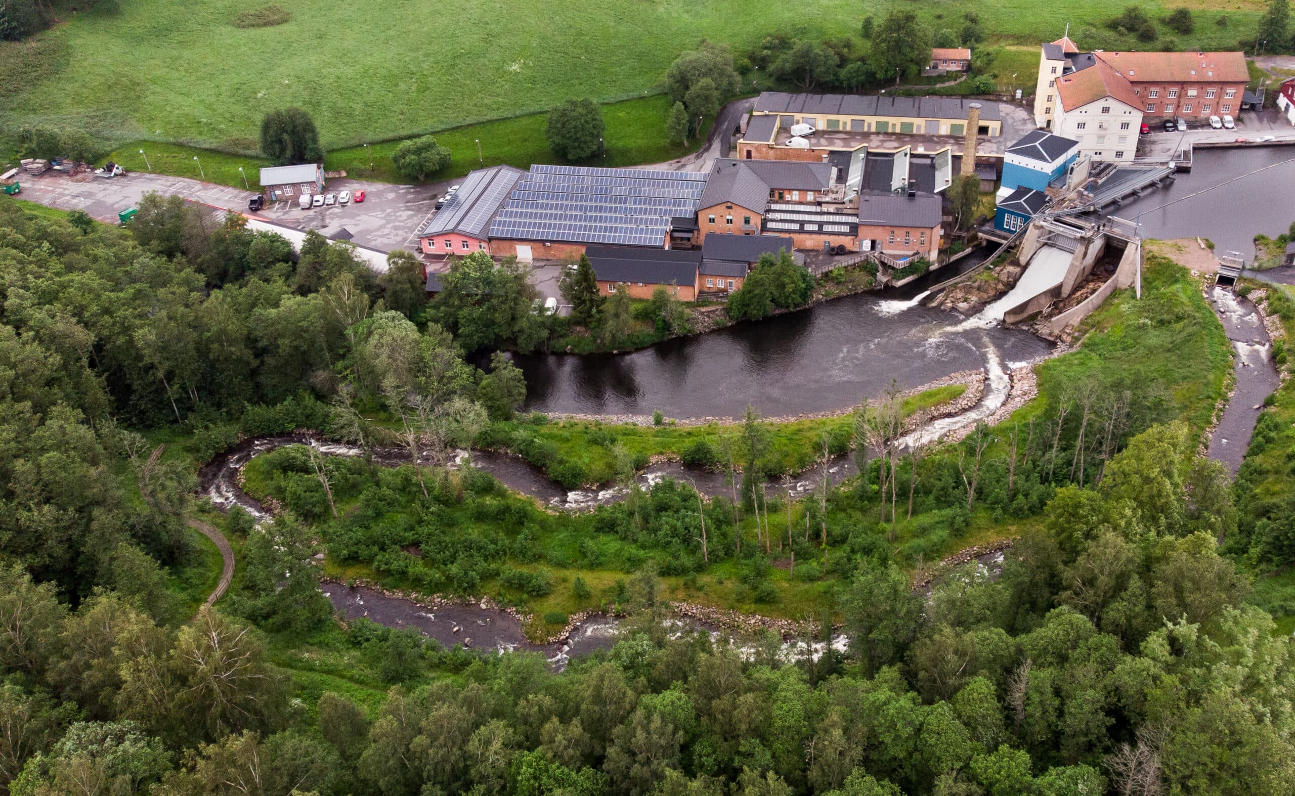 hedefors, fors, vattendrag, vatten, skog, fondprojekt, miljöfond, fond, dag, fiskedrag, fiskevatten, vattenkraft, el, elenergi, etc, omlöp, fiskväg, mångfald, miljömärkt, miljömärkning, vattenkraftverk