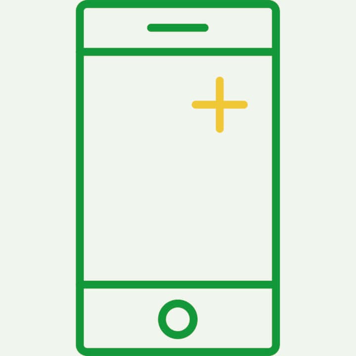mobil, mobilabonnemang, mobiltelefon, elenergi, elförbrukning, metaller, brytning, grön, ikon, ...